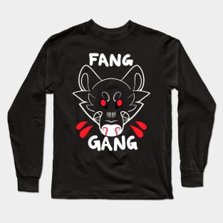 Fang Gang White Long Sleeve T-Shirt